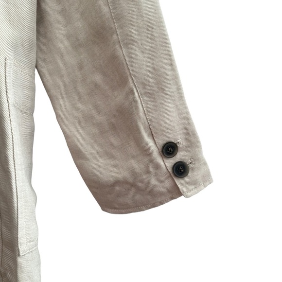 BROCHU WALKER LEE LINEN BLAZER SIZE SMALL - Picture 7 of 13